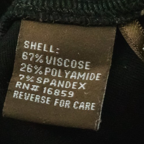 J. McLaughlin Size XS Black Suede Knee Patch Riding Equestrian Legging Pants - Picture 5 of 7